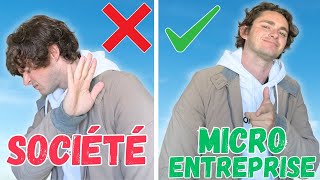 La micro entreprise ce BANGER ✨simulation chiffrée vs SASU vs EURL [upl. by Wolfe]