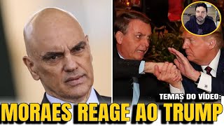 5 MORAES REAGE AO TRUMP AMEAÇAS GRAVES O PROBLEMA DA ESCALA 6X1 [upl. by Ojeibbob]