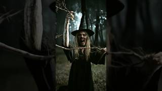 Scary Witch scaryreel creepy witch witchcraft [upl. by Lecrad944]