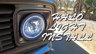 How to Install Halo Lights on ANY Old Car [upl. by Adaynek]