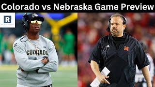 Colorado vs Nebraska Game Preview  College Football Game Predictions [upl. by Siramad]