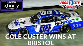 Cole Custer Wins At Bristol [upl. by Yetnom821]