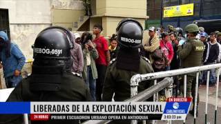 Cerca de 200 esclavas sexuales fueron rescatadas del Bronx en Bogotá [upl. by Minnaminnie]