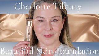 Charlotte Tilbury Beautiful Skin Foundation  Beauty Over 50  Normal to Dry Skin [upl. by Fortier905]