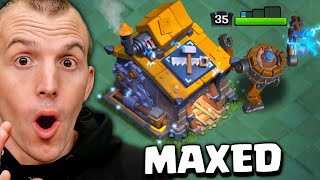 Maxed Builder Hall 10 Gameplay Clash of Clans [upl. by Enenaj]