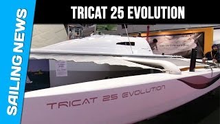 TRICAT 25 Evolution le bateau performant et transportable [upl. by Leddy404]