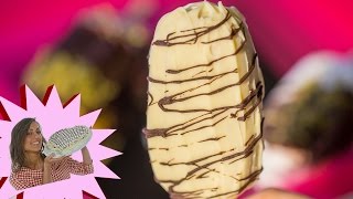 Gelati Pinguino tipo Cremino  Gelati Stecco Ricoperti di Cioccolato [upl. by Dewie]