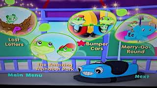 LeapFrog The Amazing Alphabet Amusement Park DVD Menu Walkthrough [upl. by Ayahs]