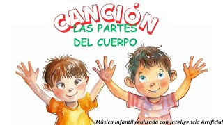 Las partes del cuerpo humano ♫ Videos Divertidos y Educativos para Niños [upl. by Hardin935]