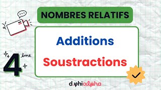 Addition et Soustraction de Nombres Relatifs  Mathématiques 4ème  5ème [upl. by Prescott]