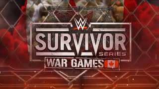 WWE Survivor Series Wargames 2024  Match Card Prediction  Mens and Womens Wargames Prediction HD [upl. by Tirrej]