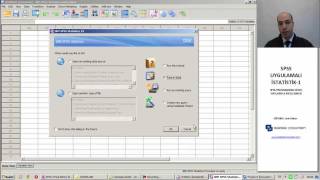 Spss İstatistik Bölüm 1 [upl. by Lais165]