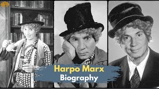 Harpo Marx Biography quotThe Dumb Manquot Comedy Legend [upl. by Dyann]