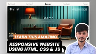 Responsive Website Design Using HTML CSS And JavaScript [upl. by Ellie]