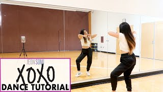 JEON SOMI 전소미  XOXO  Lisa Rhee Dance Tutorial [upl. by Ihc]