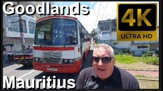 Goodlands Mauritius in 4K Ultra HD I almost got run over twice [upl. by Ayokal]