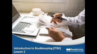 AAT Q2022 Level 2  Introduction to Bookkeeping ITBK  Lesson 2 of 3 [upl. by Youngman]