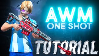 AWM One Shot 💙 Full Tutorial [upl. by Lind]