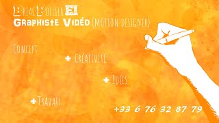 Bande démo de Briac Pollier EI graphiste vidéo motion designer indépendant travaillant sur Paris [upl. by Hurless]