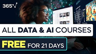 365 Data Science All Data and AI Courses 100 FREE for 21 Days [upl. by Gamages]