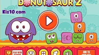 Donutosaur 2  Game Walkthrough Kiz10 [upl. by Reprah]