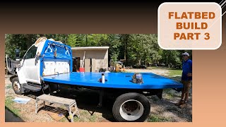 Flatbed build Part 3  ex Uhaul truck build [upl. by Bannon]