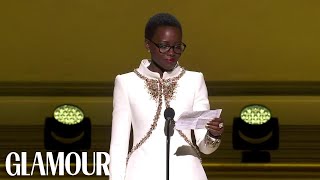 Lupita Nyong’o Shares Her Empowering Advice at the Glamour Women of the Year Awards [upl. by Anissej]