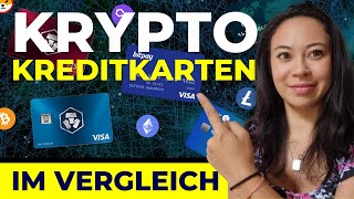 💳 Krypto Kreditkarten im Vergleich  Top Kryptokarten 2024 mit Cashback  Visa Mastercard [upl. by Olinde34]