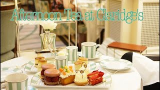 Afternoon Tea at Claridge’s クラリッジスのアフタヌーンティー [upl. by Tomkin]