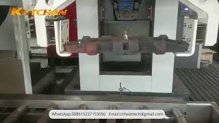 Induction Hardening of Chain Plate [upl. by Nosemaj]