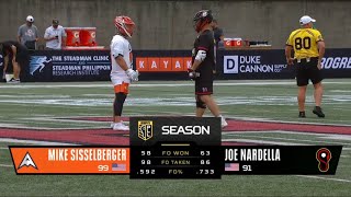 Joe Nardella vs Mike Sisselberger  MD Whipsnakes vs Utah Archers  PLL Faceoff Highlights  7524 [upl. by Peltz850]