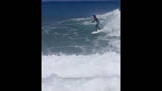 Surfing North Shore Hawaii surf surfing northshore hawaii waves oceanwaves wsl seawaves [upl. by Adnolay]