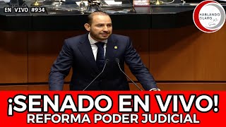 PLENO DEL SENADO EN VIVO REFORMA AL PODER JUDICIAL [upl. by Ggerc179]