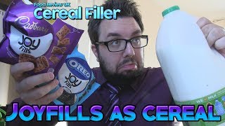 CadburyOreo Joyfills as Cereal Review  Cereal Filler [upl. by Anawek]