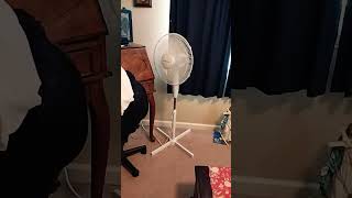 update on my Fabulous Home 16quot Pedestalfan rocking fixed [upl. by Atinihs]