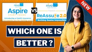 Niva Bupa Aspire VS Niva Bupa ReAssure 20  Niva Bupa Health Insurance REVIEW  Gurleen Kaur Tikku [upl. by Jaquenetta]