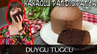 Kakaolu Pandispanya Tarifi 🎂🇪🇸 KABARMA GARANTİLİ  TÜM PÜF NOKTALARIYLA 🍫🎂  Chef Duygu Tugcu [upl. by Ailehc]