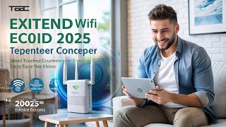 Best tecc wifi extender signal booster review [upl. by Nimsaj]