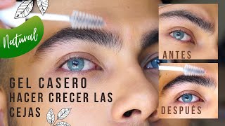 Gel para cejas CASERO para HACER CRECER CEJAS rápido [upl. by Catherine282]