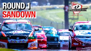 LIVE Motorsport  Victorian State Race Series Round 1 Saturday Sandown [upl. by Thilde26]