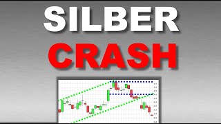 ✯ SILBER CRASH ✯ wie weit fällt Silber Chartanalyse Analyse Charttechnik Prognose [upl. by Krell441]