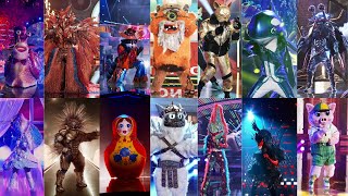 All MS5 Masked Singer Reveals Season 5  The Masked Singer Season 5 [upl. by Devan]