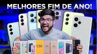 TOP 5 Melhores Smartphones para COMPRAR no fim do ano  Começo de 2024 quotReis do custo benefícioquot [upl. by Stochmal705]