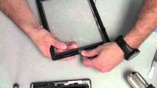 How to repair  replace iPad 2 digitizer assemble and disassemble ipad 2 [upl. by Asile6]