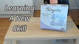 Unboxing Birgitta Sewing Machine  Learning A New Skill Out Of Necessity [upl. by Favata]