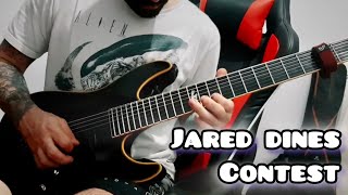 Solo sobre un backing track de JARED DINES [upl. by Yllitnahc]