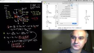 MOSFETs LTSpice Simulation of MOSFET Discrete Bias Circuit [upl. by Led]