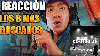 Reacción 🔥 Los 8 más buscados  Kodigo 36  TORETO1309 [upl. by Cletis]