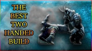 SKYRIM TWO HANDED BUILD GUIDE [upl. by Dahsar]