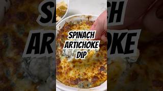 SPINACH ARTICHOKE DIP ✨ easyappetizer diprecipe spinachdip [upl. by Oetsira681]